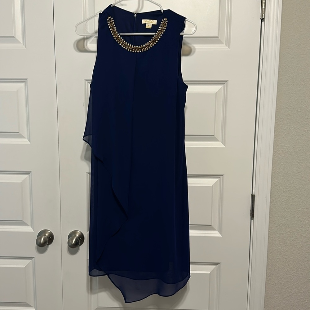 Navy blue dress